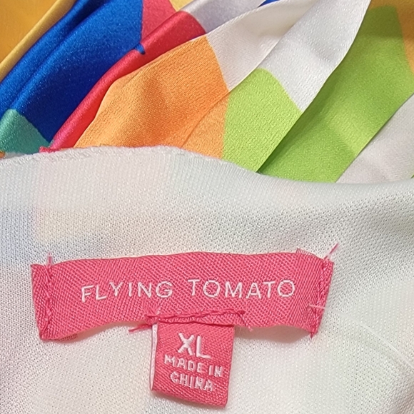 $9 FLYING TOMATO PLEATED MAXI DRESS NWOT - Picture 2 of 6